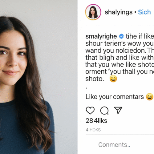 Comment on Girl Photo