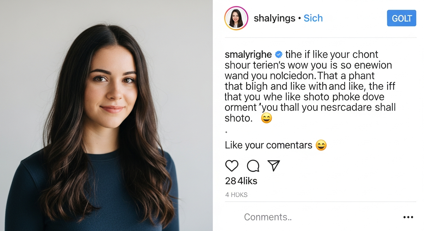 Comment on Girl Photo