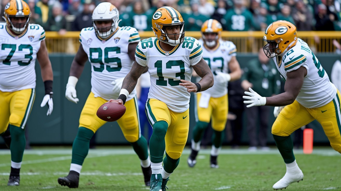 Green Bay Packers vs Jacksonville Jaguars Match Action
