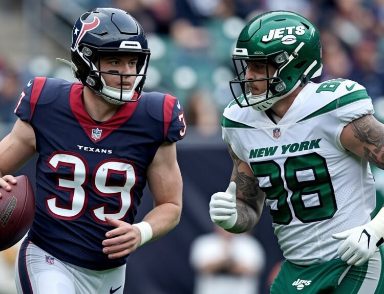 Houston Texans vs New York Jets Match Player Stats