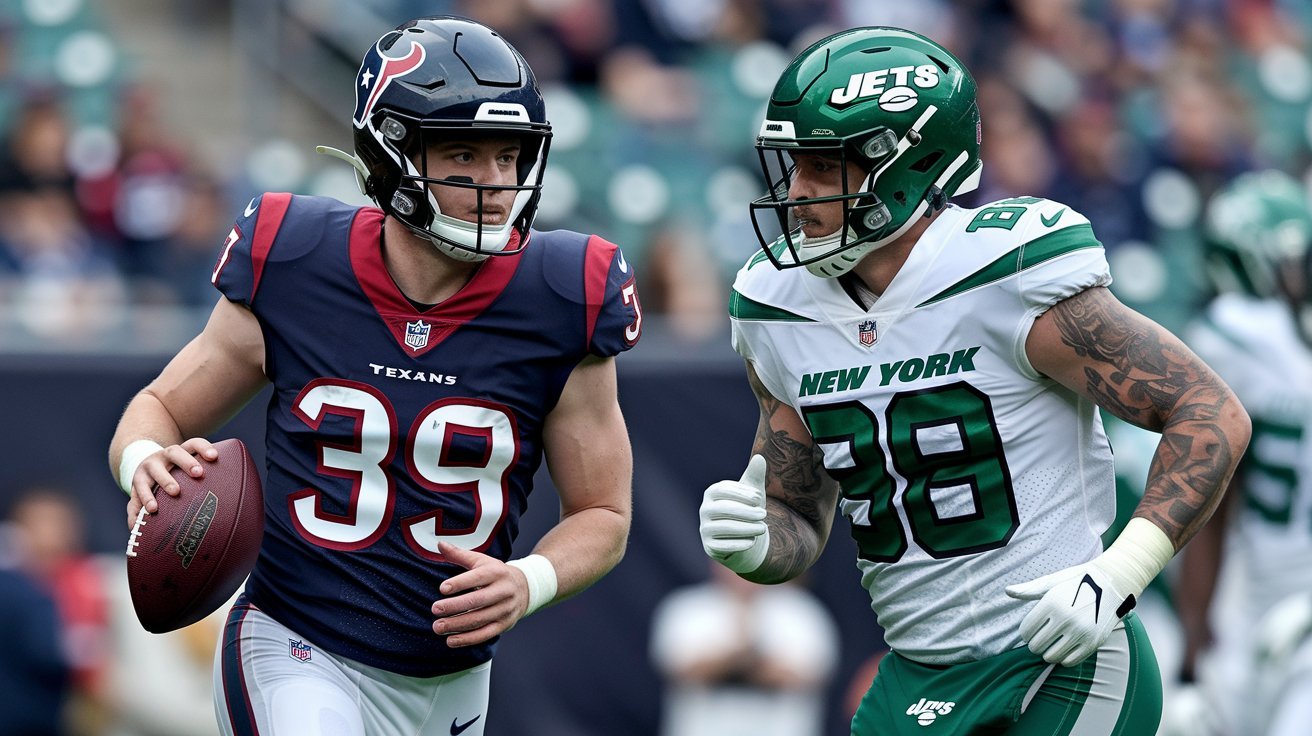 Houston Texans vs New York Jets Match Player Stats